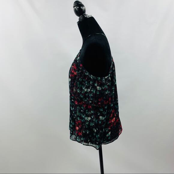 1. State The Curator Rich Black Floral Blouse - Picture 6 of 11